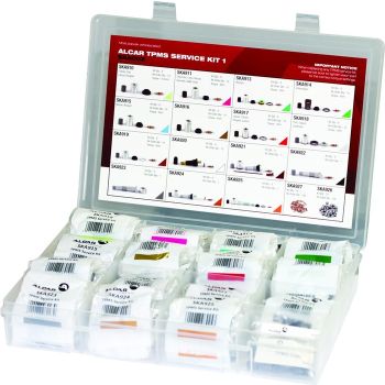 ALCAR TPMS VENTIILIDE VAHETUSOSAD STARTER KIT NR 1