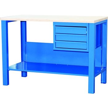 TÖÖLAUD SAHTLITEGA 1200X600MM. STANDARDPLAADIGA. SAHTLID/RIIUL/TAGASEIN STW322
