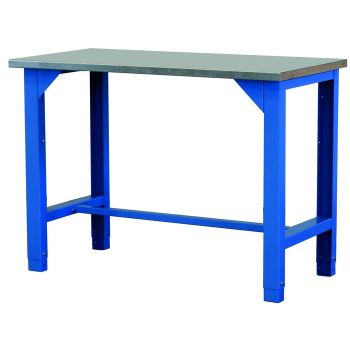 TÖÖLAUD 1245X620MM. SWT12/1 GALV. MET. PLAADIGA TECHNO-SEERIA MALOW