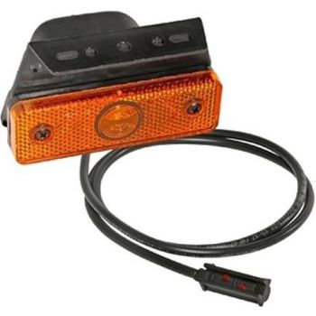 KÜLJETULI LED KOLLANE SCHMITZ SIDEPOINT ASPÖCK.12/24V 0.5M KAABEL 95X55X74.3MM