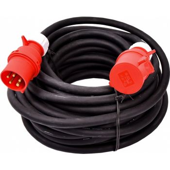 RULLIS PIKENDUSJUHE 400V/10M 5X2.5MM2 KUMMIKATTEGA