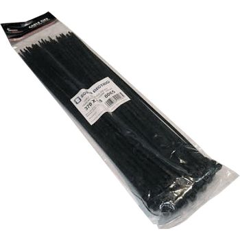 JUHTMEVITS 4.8 X 370MM MUST 100TK