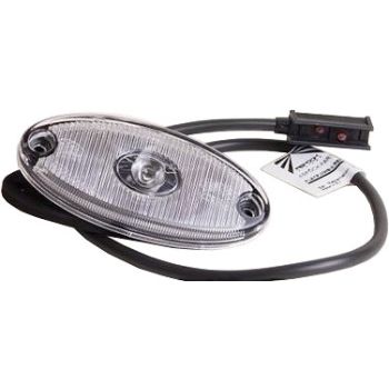 KÜLJETULI LED VALGE FLATPOINT II 12/24V 0.5M JUHE ASPÖCK 102X46MM