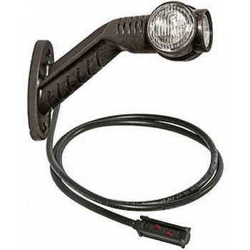 SARVTULI LED SUPERPOINT 3 KÕVER 45° 182MM VASAK 12/24V ASPÖCK