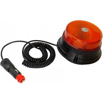 KOLLANE VILKUR 12/24V LED.3-PUNKTKINNITUS/MAGNET. TOIDE SIG. SÜÜTAJAST Ø140X87MM