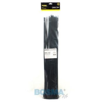 JUHTMEVITS 4.8X 500MM MUST 100TK