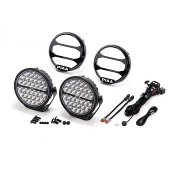 PIAA KAUGTULI/PÄEVASÕIDUTULI (DRL) LED ÜMAR KOMPLEKT 2TK 100W. 229MM. 12/24V 14500LM