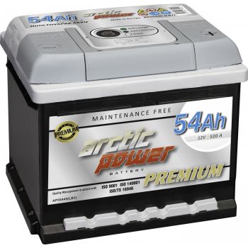 ARCTIC POWER PREMIUM AKU SMF 55AH 205X175X175 520A (EN) -/+ MAGIC EYE