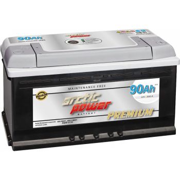 ARCTIC POWER PREMIUM AKU SMF 90AH 350X175X175 750A (EN) -/+ MAGIC EYE