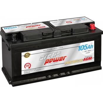 ARCTIC POWER PREMIUM TRUCK AKU AGM/SMF 105AH 392X175X190 950A (EN) -/+