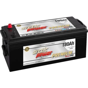 ARCTIC POWER PREMIUM TRUCK SHD 180AH 513X210X195/220 1000A (EN) +/-