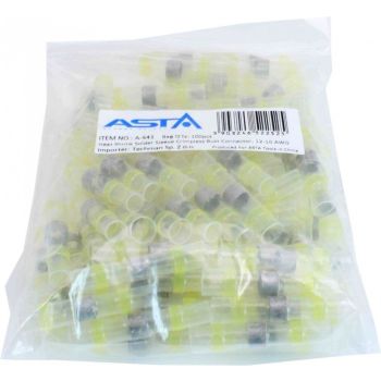TINAGA TERMOKAHANEVAD JÄTKU JUHTMEOTSAD 100TK. 4.0- 6.0MM²/ 2.8-6MM ASTA