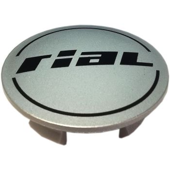 RIAL KAPSEL N59 HÕBEDANE/MUST LOGO. 59.5MM