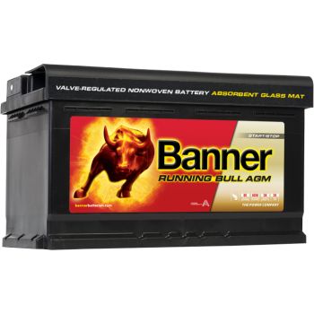 BANNER AKU RUNNING BULL AGM 80AH 315X170X190 - + 800A