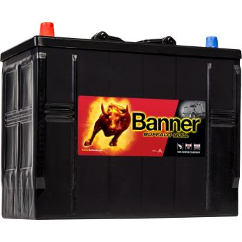 BANNER AKU BUFFALO BULL 125AH 345X172X283 + - 760A