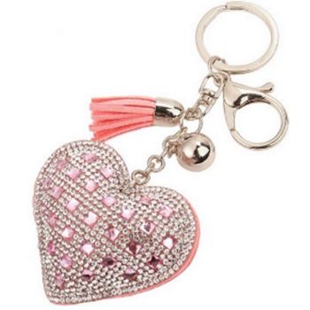 VÕTMEHOIDJA ROOSA SÜDA KRISTALLIDEGA