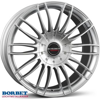 BORBET CW3 S 9.0X20 5X120/45 (65.1) (L) (PK/R14) KG1100 (KBA/TUV)