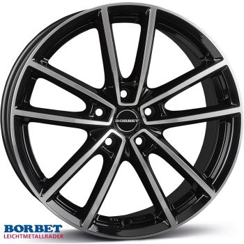 BORBET W BP 8.0X19 5X112/44 (57.1) (Z) (PK/R13) KG810 (KBA/TUV)