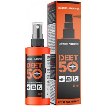 DEET 50 SÄÄSE/PUUGI TÕRJEVAHEND 50ML