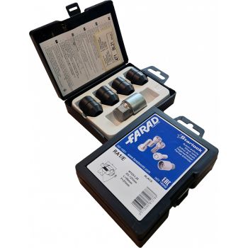 LUKUSTUSM. M12X1.25/30/21 (P21/30. CH21) RA1/E BLK. STARLOCK BLACK