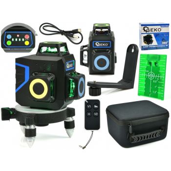 ISETASANDUV 3-TASAPINNALINE LINEAARNE LASER 360°C 30M GEKO