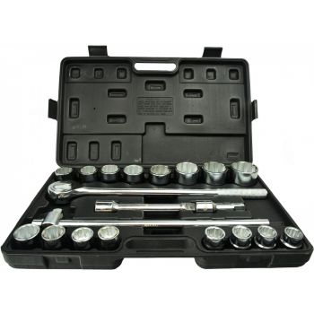 21-OS. 3/4" PADRUNITE KOMPLEKT 19-50MM. 12-KANT GEKO