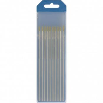10 ELECTRODES - TUNGSTEN WC20 Ø1.6 - GREY (AC/DC - ALUMINIUM/STE