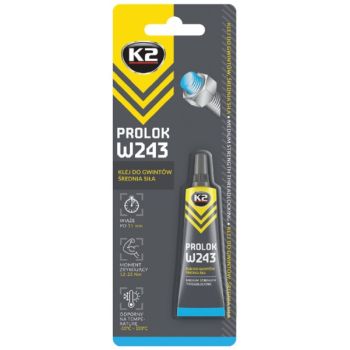 K2 PROLOK W243 MEDIUM STRENGHT ANAEROOBNE SININE KEERMELIIM 6ML