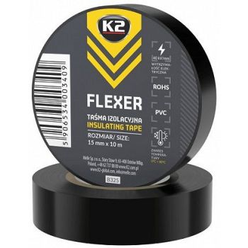 K2 FLEXER INSULATING TAPE ISOLEERTEIP 15MMX10M