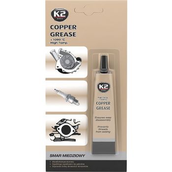K2 COPPER GREASE VASEMÄÄRE 20G/TUUB