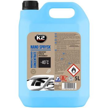K2 NANO SPRYSK -40°C KLAASIPESU NANOOSAKESTEGA 5L (ETANOOL) TALVINE