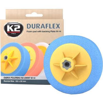 K2 DURAFLEX BLUE HARD ABRASIVE POLEERIMISPADI 150X50MM M14