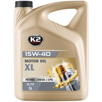 K2 TEXAR 15W40 MINERAL SL/CF/CF-4 5L (MINERAAL)