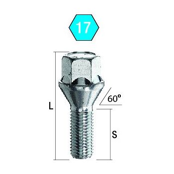 POLT P14X1.50/50/17 (P75. CH17)