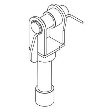 MAJORLIFT DR4104 DAF TAGUMINE KINNITUS ADAPTER 20T MILITAAR TUNGRAUALE