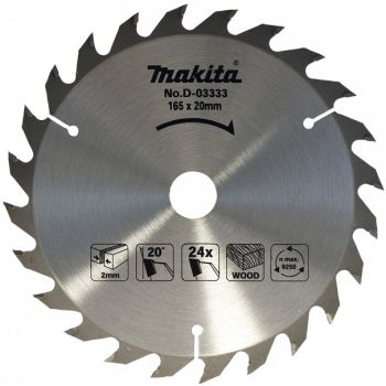 SAEKETAS 165X20X2.0MM 24T 20° 5603R 5604R MAKITA