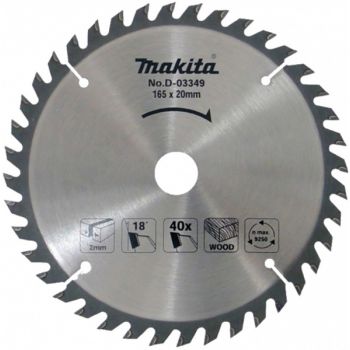 SAEKETAS 165X20X2.0MM 40T 18° MAKITA