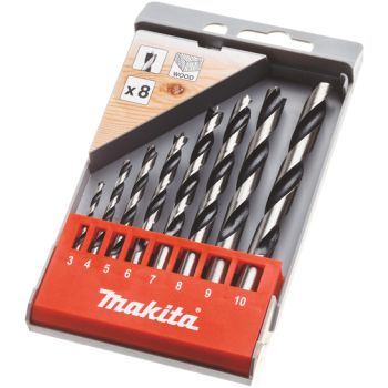 8-OS. PUIDUPUURIDE KOMPLEKT 3.4.5.6.8.9.10MM MAKITA
