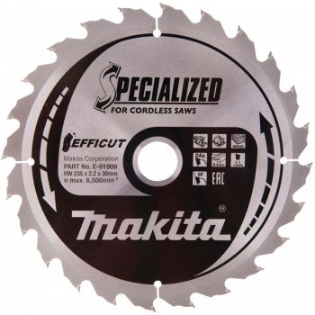 SAEKETAS HM 235X30X2.3MM. Z-24 EFFICUT MAKITA