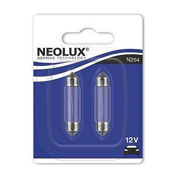 12V SV8.5-8 PIRN 10W 41MM BLISTER 2TK NEOLUX