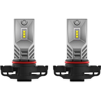 12V PSX24W LED PIRNIDE KOMPLEKT 6.7W PG20-7 6000K 2TK OSRAM