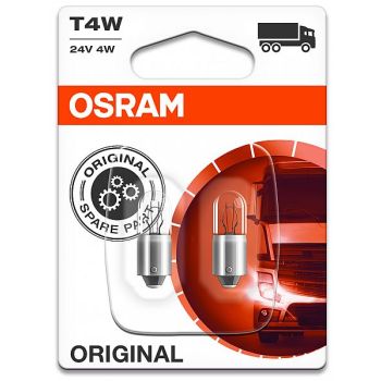 24V BA9S PIRN 4W T4W ORIGINAL BLISTER 2TK OSRAM