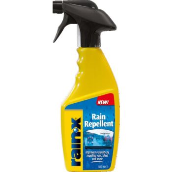 RAIN-X RAIN REPELLENT TUULEKLAASI HOOLDUSVAHEND. VEEHÜLGAJA 500ML/PIHUSTI