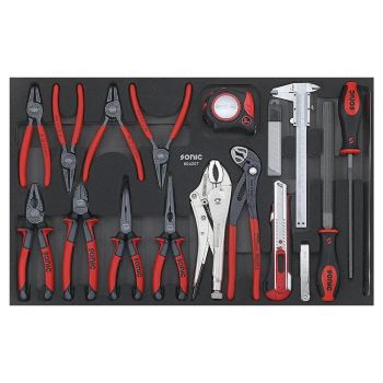 PLIERS SET. SFS 18-PCS MOTORCYCLE