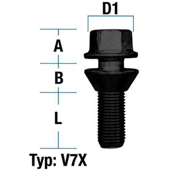 POLT P14X1.25/52/17 (P79; CH17) MUST. LIIKUV KOONUS