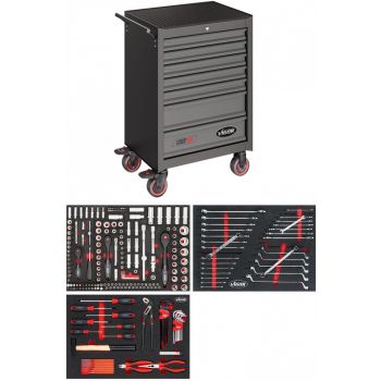 TOOL TROLLEY SERIES M ? WITH ASSORTMENT ? 164 PIECES
