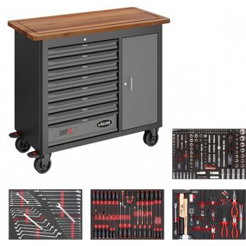 MOBILE WORK BENCH SERIES L WITH ASSORTMENT ? 256 PIECES