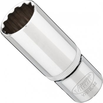 12-POINT SOCKET ? LONG ? SIZE 22 MM