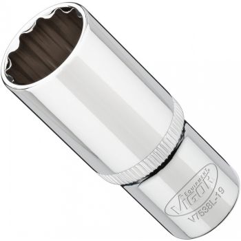 12-POINT SOCKET ? LONG ? SIZE 19 MM