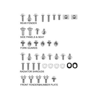 Psychic Body Panel Hardware PackKawasaki